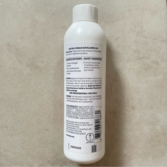 Matrix 10 Volume Cream Developer Socolor 8oz / 236ml New. - Picture 2 of 2